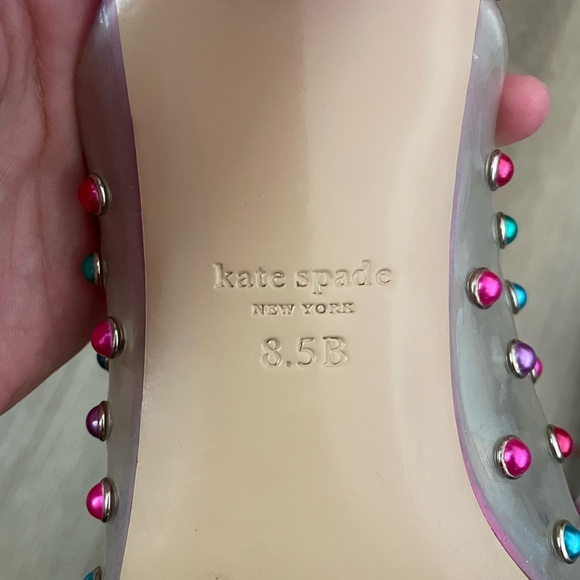 Kate Spade Honor Pumps in Clear Multi - Picture 2 of 5